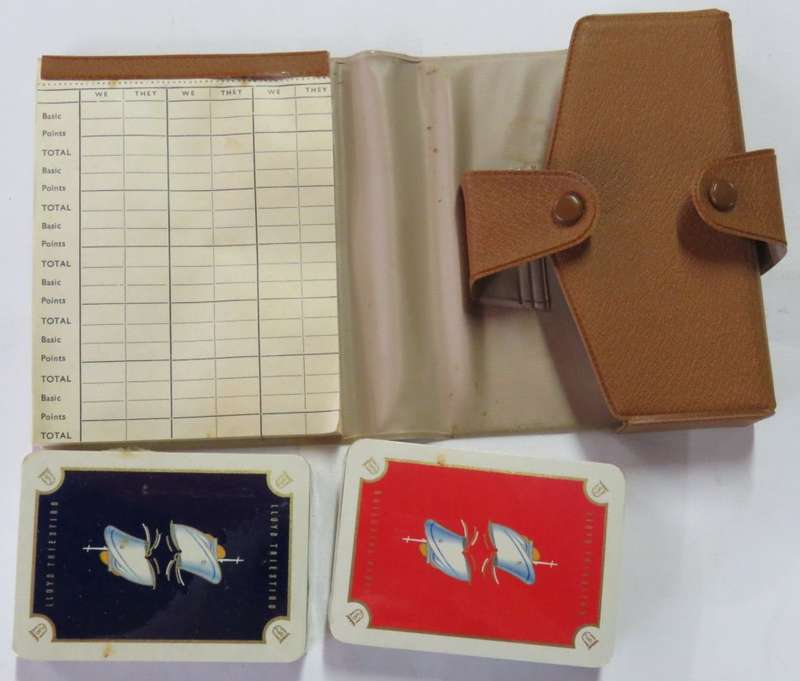 Vintage Brigade card set with scorecards