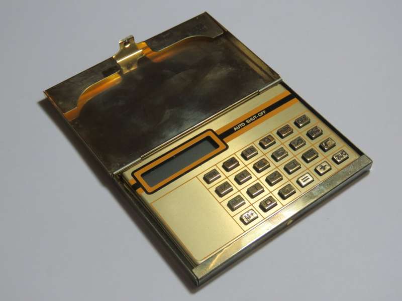 Vintage pocket calculator