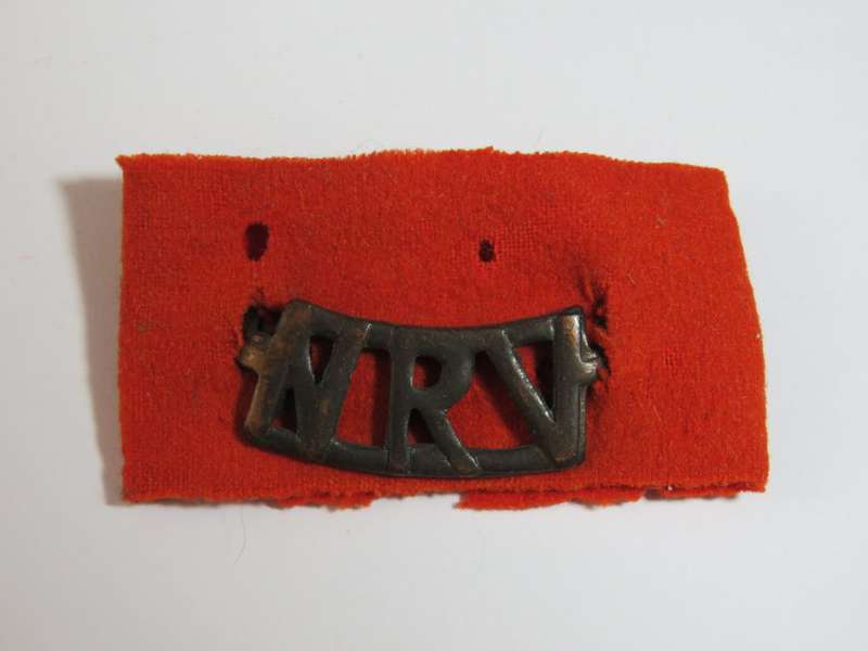 National Reserve volunteer shoulder title
