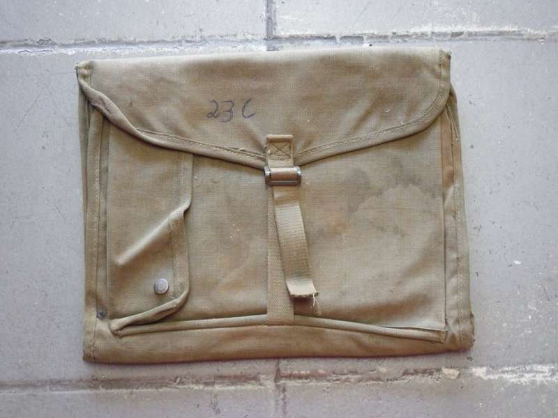 SADF Border war era map case - 38cm x 30cm