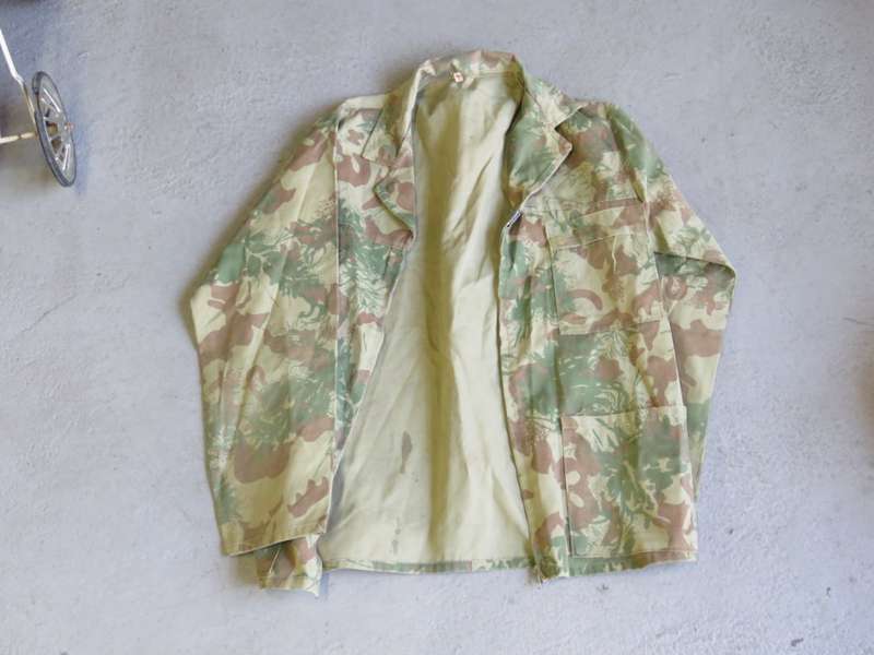 SA Army Koevoet camo pattern jacket - Sizes in description below