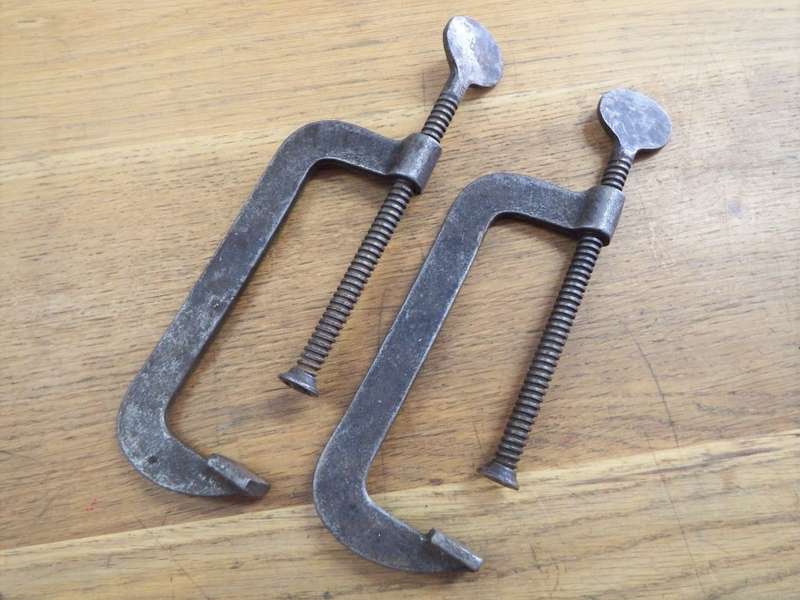 Pair of no.5 G-Clamps - Vintage