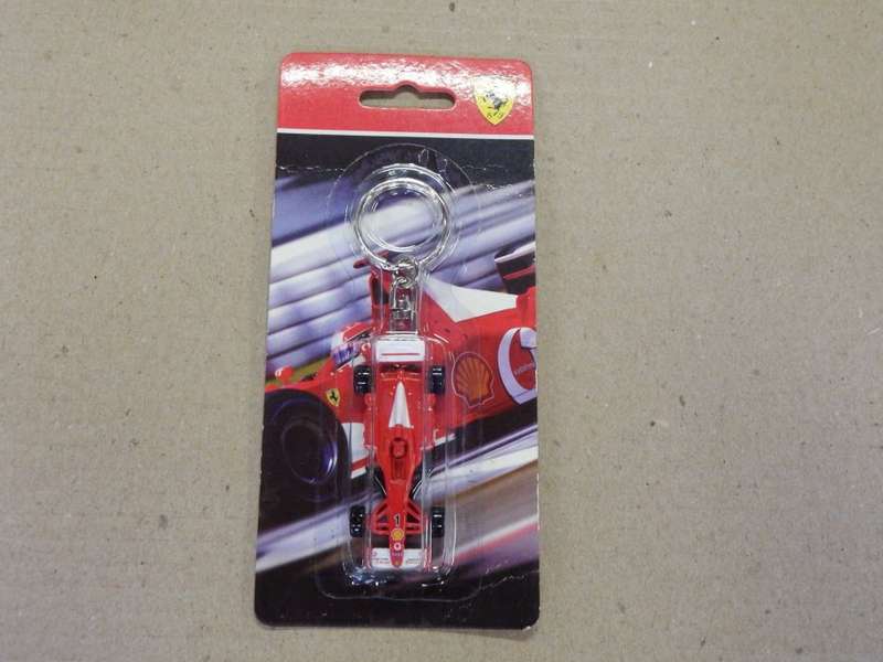 Ferrari Formula 1 car keychain