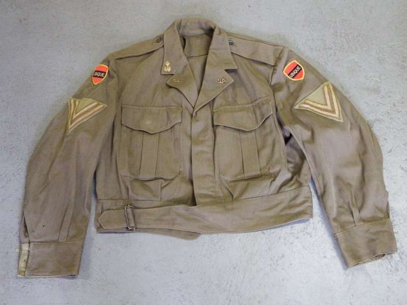 SADF Engineer Corps Corporal bunny jacket with badges