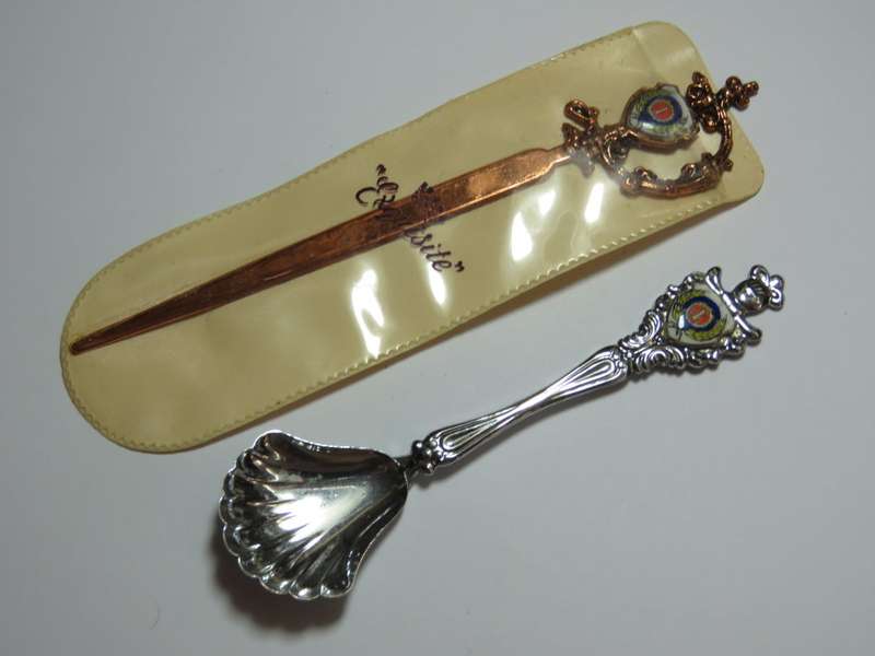 SADF 1 maintenance unit letter opener and spoon