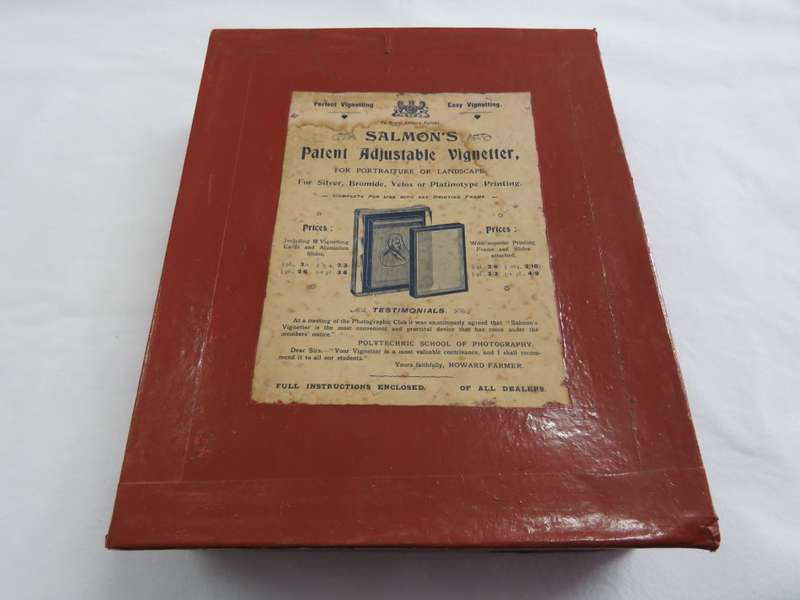 Salmon`s Patent Adjustable Vignetter - ± 1896 - In excellent condition