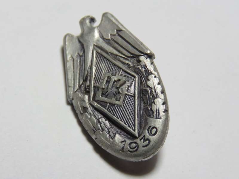 1936 German Third Reich Rally badge