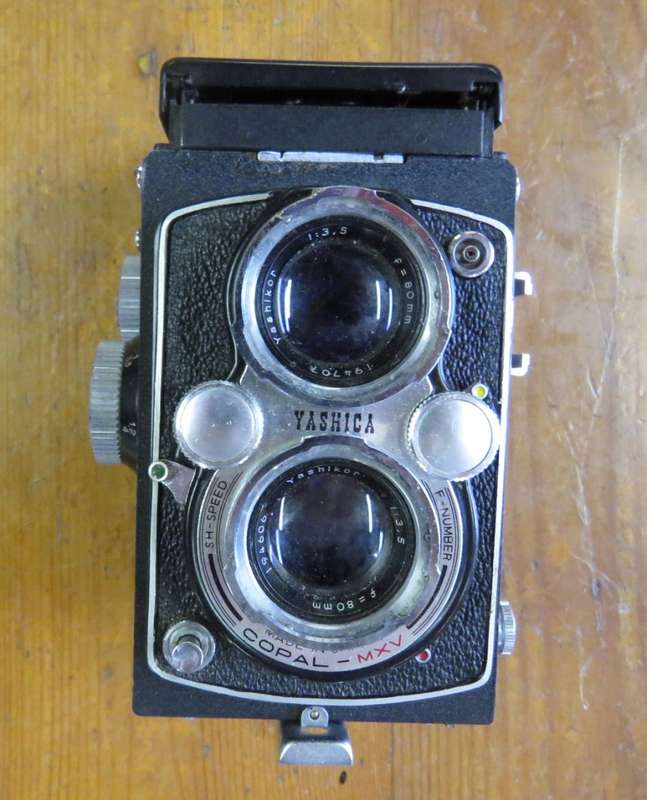 Vintage Yashica TLR camera with Yashikor 1:3,5 lens