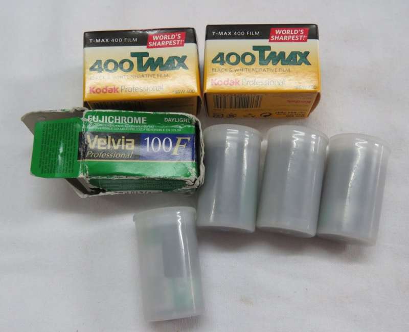 Lot of 7 vintage 35mm camera films - Unused