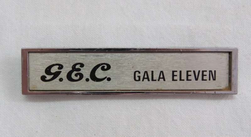 General Electric GALA ELEVEN badge for fridge