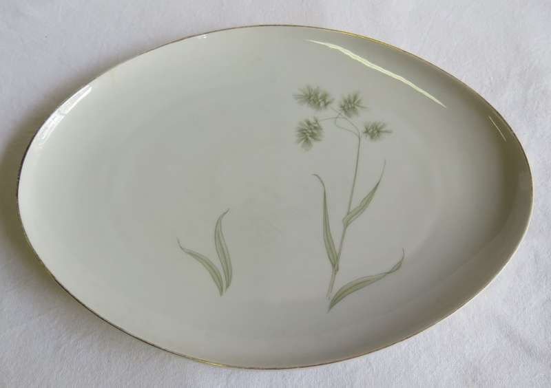Schonwald German oval plate