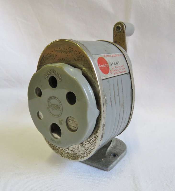 Vintage Apsco Giant desk mount pencil sharpener