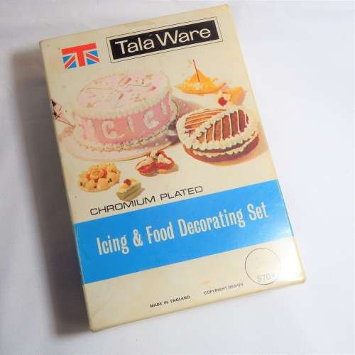 Vintage Tala Ware icing and food decorating set in box