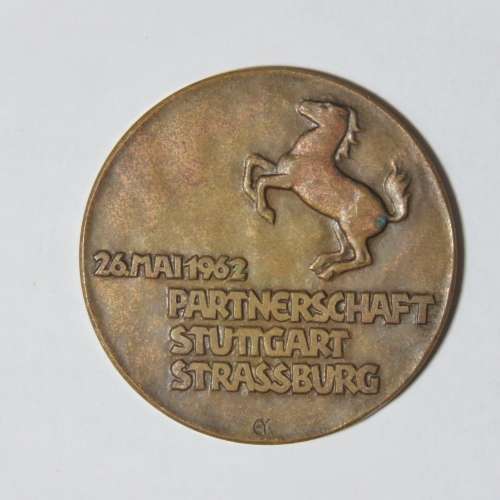 1962 Stuttgart medallion