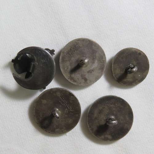 Royal Army physical training Corps buttons and button badge(silver)
