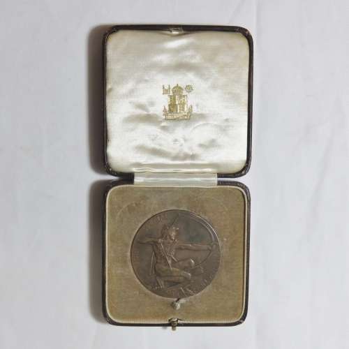 1929 King`s Trophy competition NRA medallion - For Special Distinction