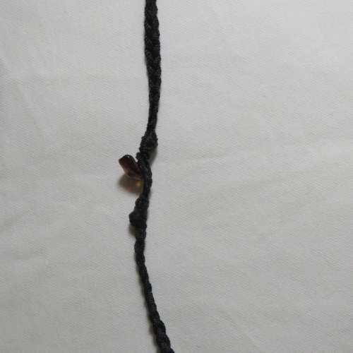 Vintage Amber multi string necklace
