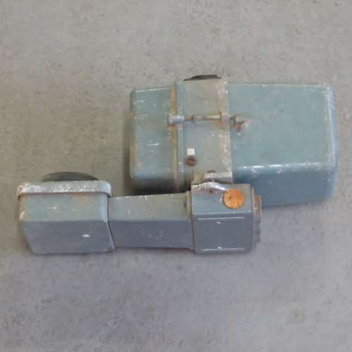 Vintage 30 Amp Electric motor contactor with motor protector - Total length 35 cm