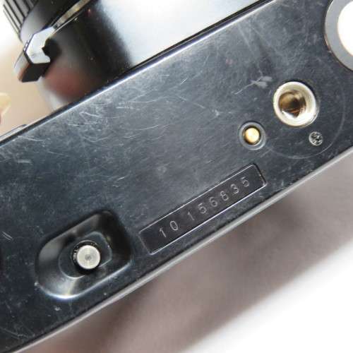 Vintage Ricoh KR-10x 35mm camera with XR Rikenon 1:2.2 55mm lens