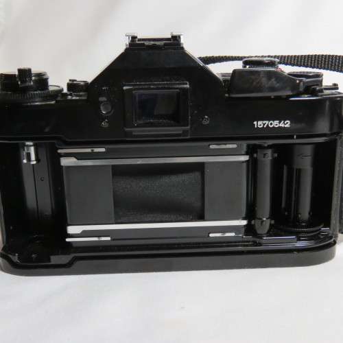 Vintage Canon A-1 35mm camera with 1:1.8 lens - Including instruction booklet - Not tested