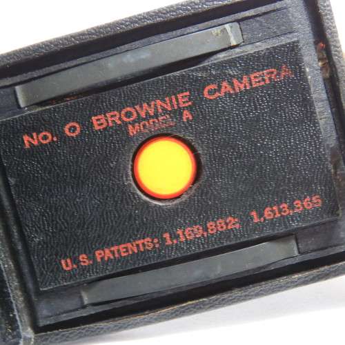 Vintage Kodak No.0 Brownie box camera