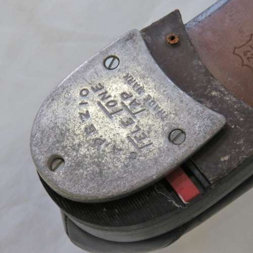 Pair of Genuine Leather `Tele Tone Tap` tap dancing shoes - Size 8 and a half - Length 29,5 cm