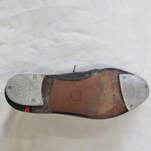 Pair of Genuine Leather `Tele Tone Tap` tap dancing shoes - Size 8 and a half - Length 29,5 cm
