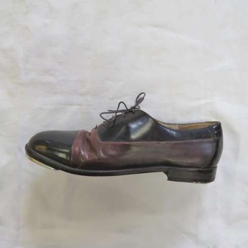 Pair of Genuine Leather `Tele Tone Tap` tap dancing shoes - Size 8 and a half - Length 29,5 cm