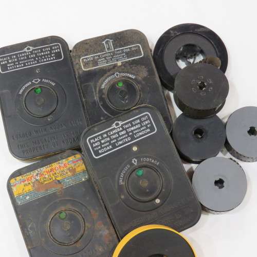 Lot of 8mm and Super-8 films
