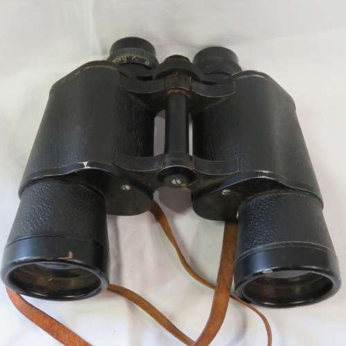 Vintage Y.E. 10 x 50 binoculars in pouch