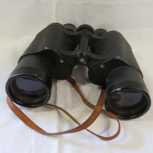 Vintage Y.E. 10 x 50 binoculars in pouch