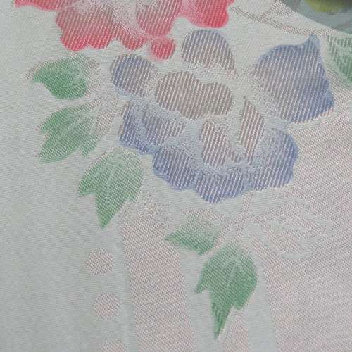Vintage Damask tablecloth and napkins set - Table cloth 185 x 138 cm - Napkins 38 x 39 cm