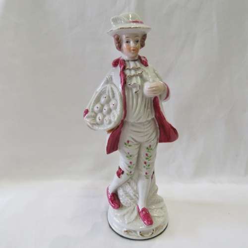 Handpainted French porcelain figurine