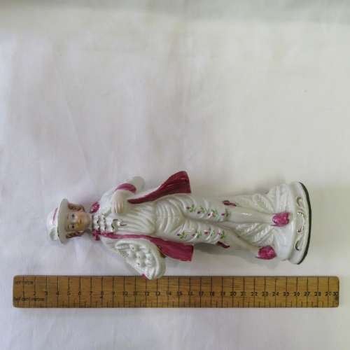 Handpainted French porcelain figurine
