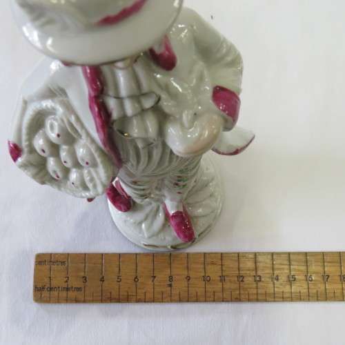 Handpainted French porcelain figurine