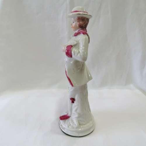 Handpainted French porcelain figurine