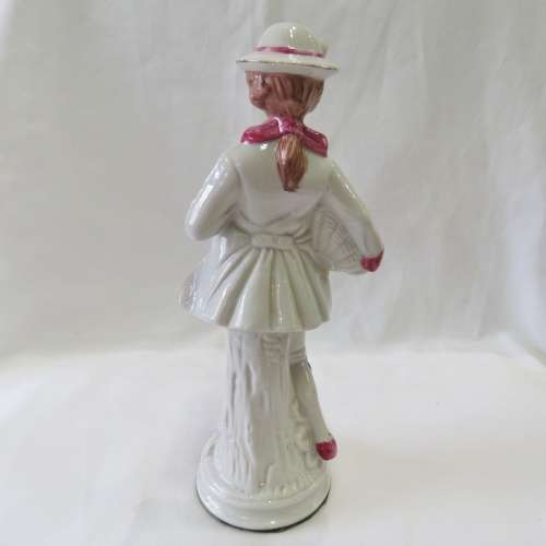 Handpainted French porcelain figurine