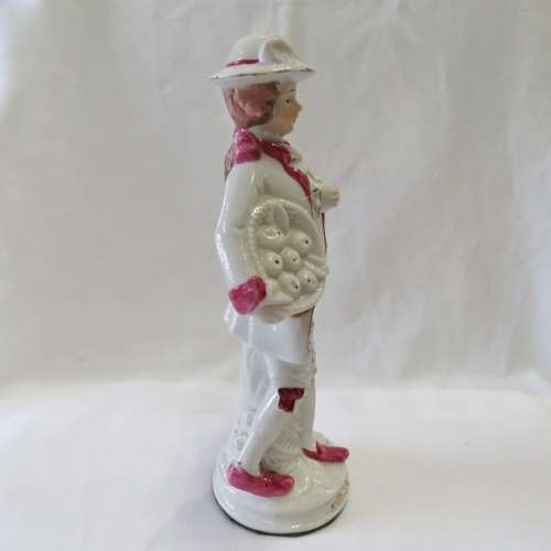 Handpainted French porcelain figurine