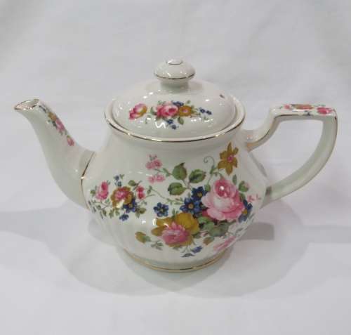 Vintage Sadler flower pattern tea pot