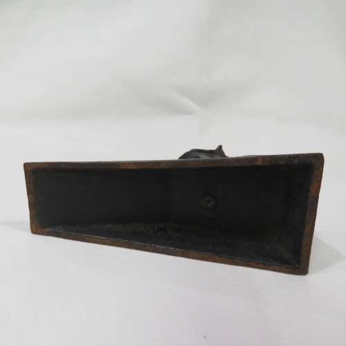 Antique cast iron horse door stopper