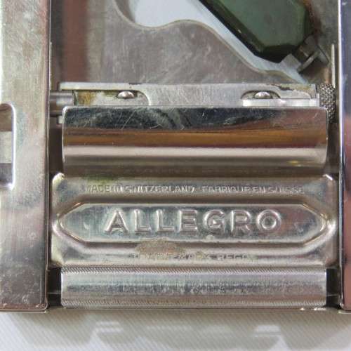 Vintage Allegro Mod.L razor blade sharpener in box