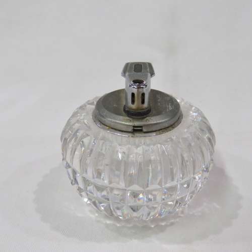 Table lighter with Waterford crystal base