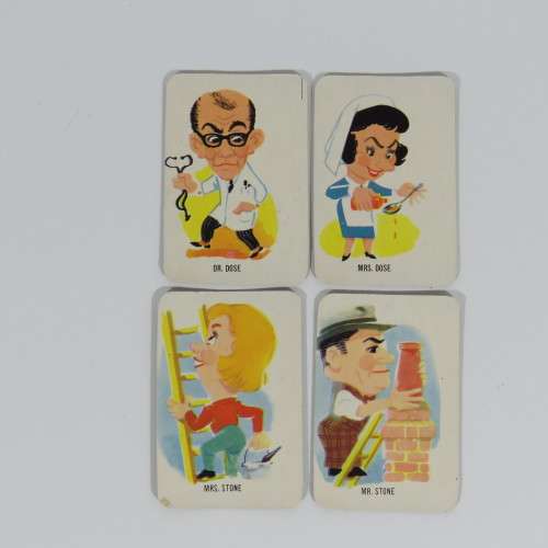 Vintage Happy families card game by Tower Press