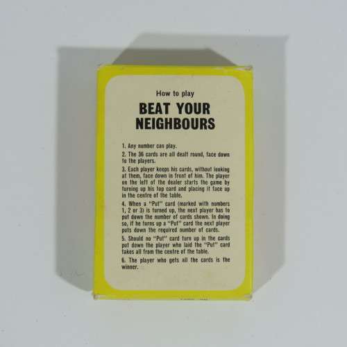 Beat your Neighbours card game by Tower Press