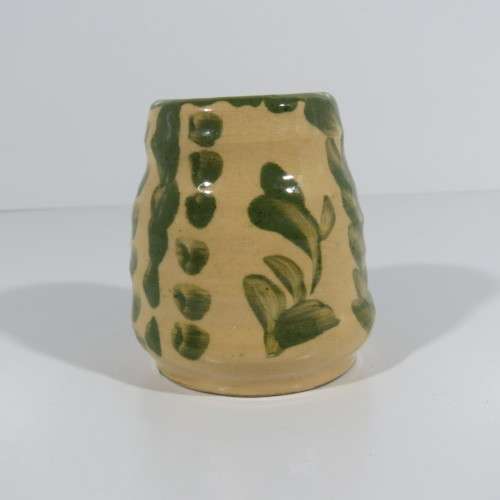 Pottery piece by Grace Battis ( wife of Walter Battiss ) dated 1945 - 9cm by 8cm