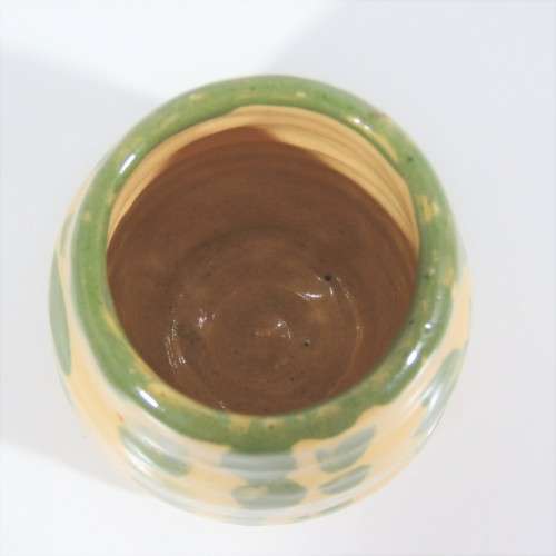 Pottery piece by Grace Battis ( wife of Walter Battiss ) dated 1945 - 9cm by 8cm