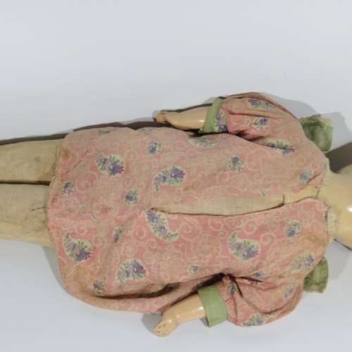 Antique Composition doll with soft body - Length 60 cm