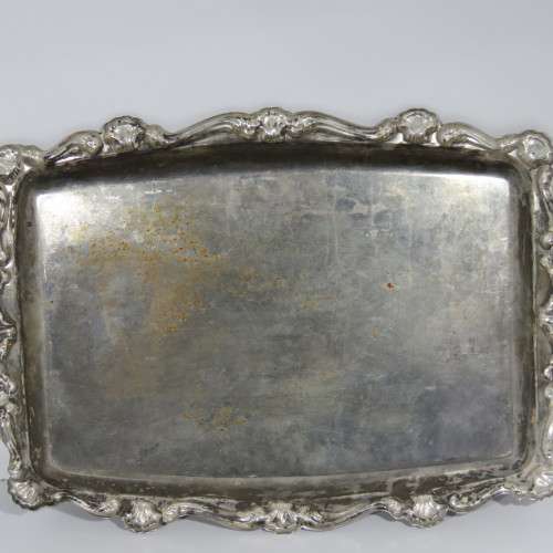 Vintage Tin Plate tray - 35,5 x 57 cm