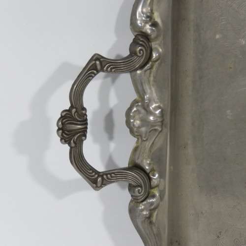 Vintage Tin Plate tray - 35,5 x 57 cm