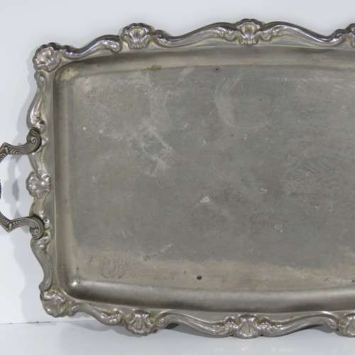 Vintage Tin Plate tray - 35,5 x 57 cm